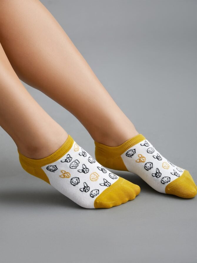 Print Color Contrast Socks - Image 6