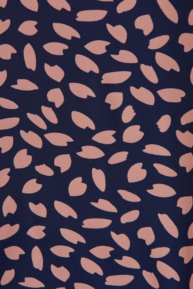 Top in Navy with Rust Leaf - Image 10