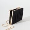Clutch Bag In Black - Image 3