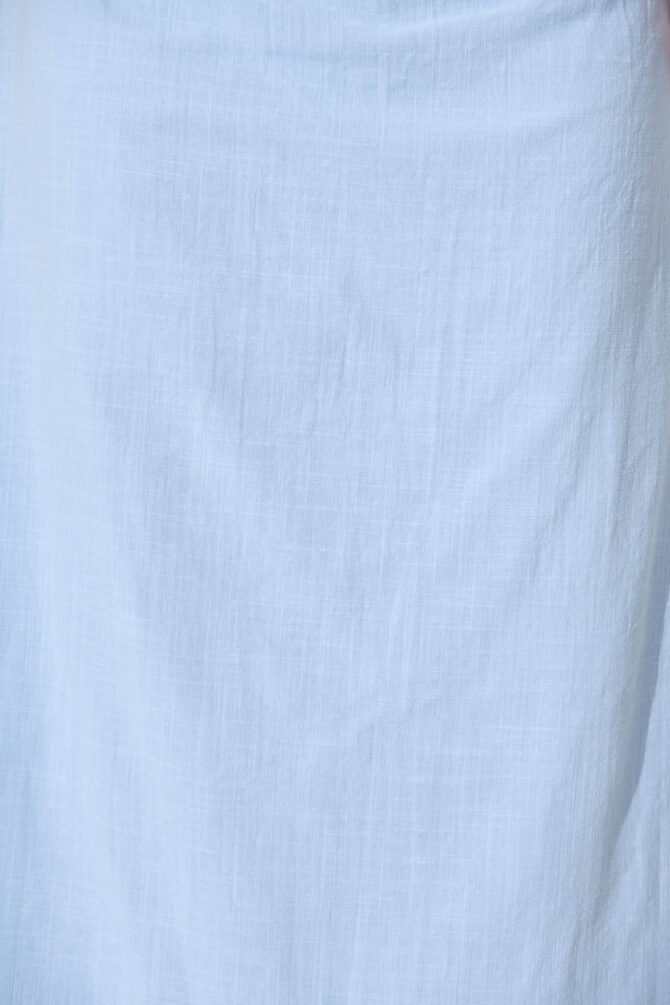 Maxi Sundress in Pale Blue Cotton - Image 6