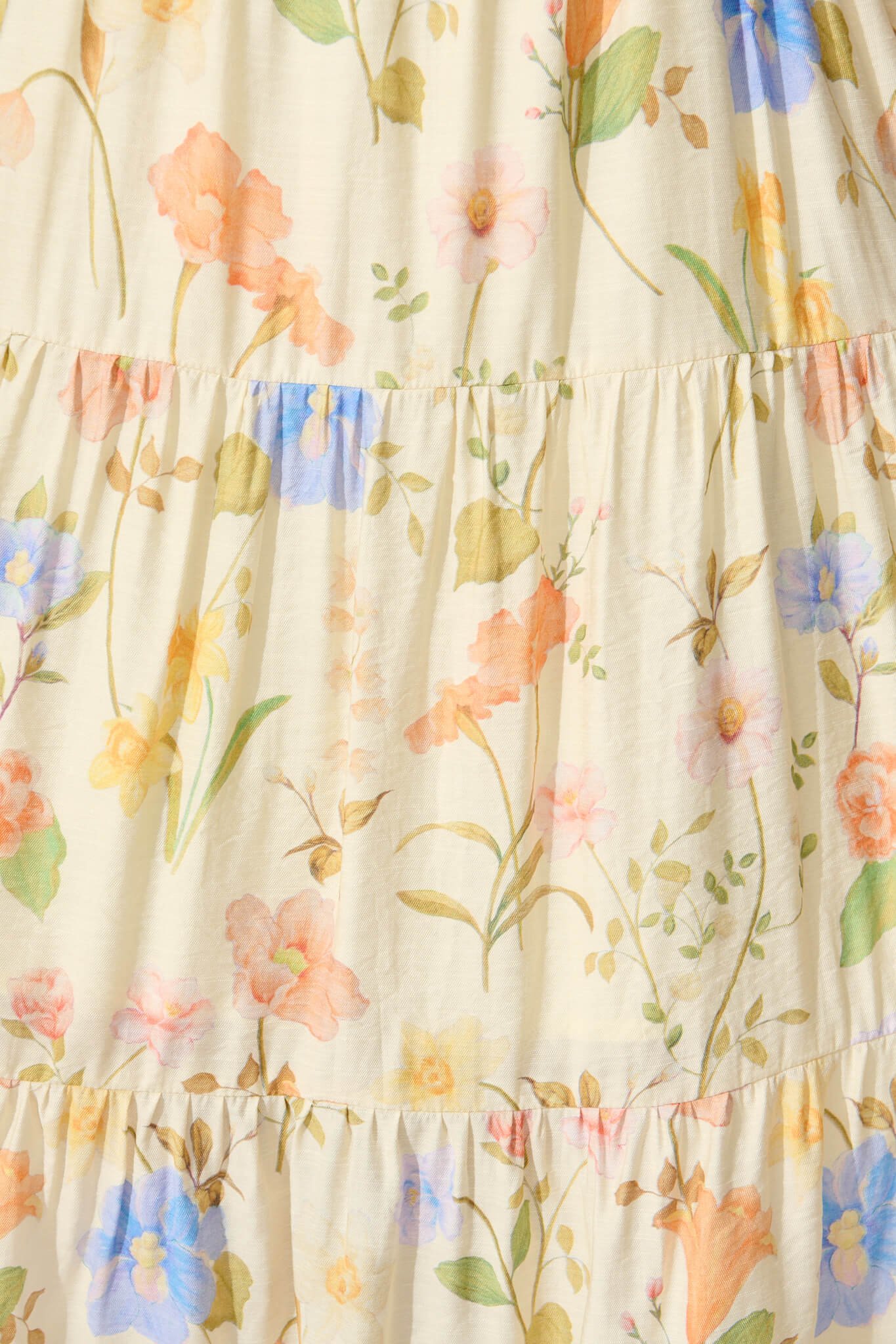 Midi Sundress in Cream Multi Floral - Image 6