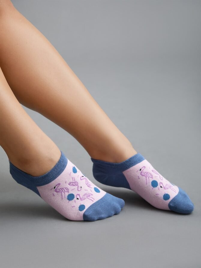 Print Color Contrast Socks - Image 5