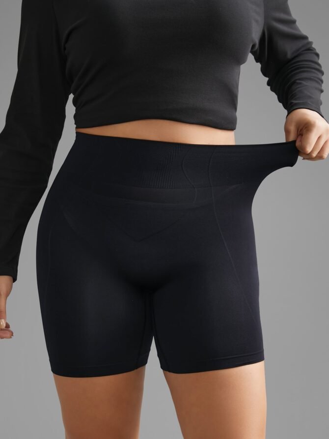 Solid Color Tight Shorts
