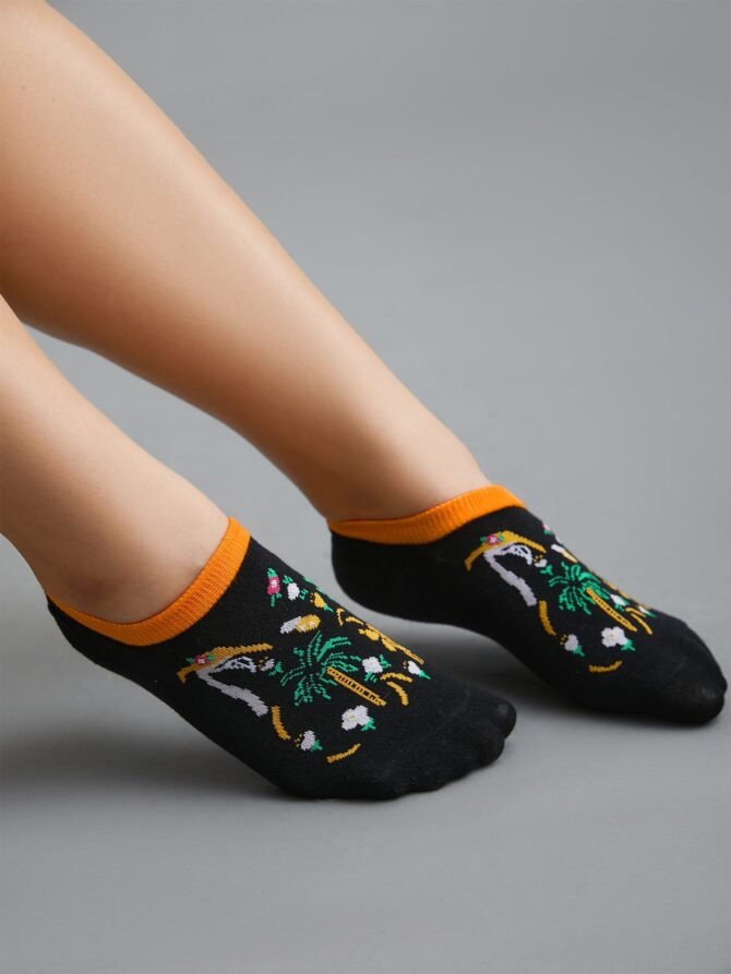 Print Color Contrast Socks - Image 9