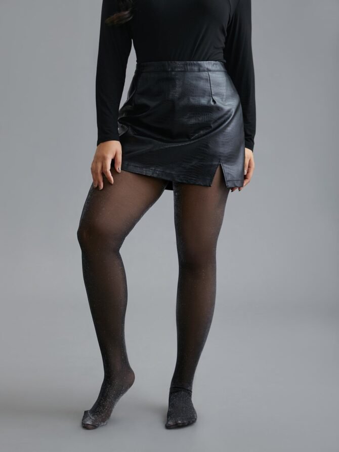 Pearl Shiny Sparkle Tights - Image 3