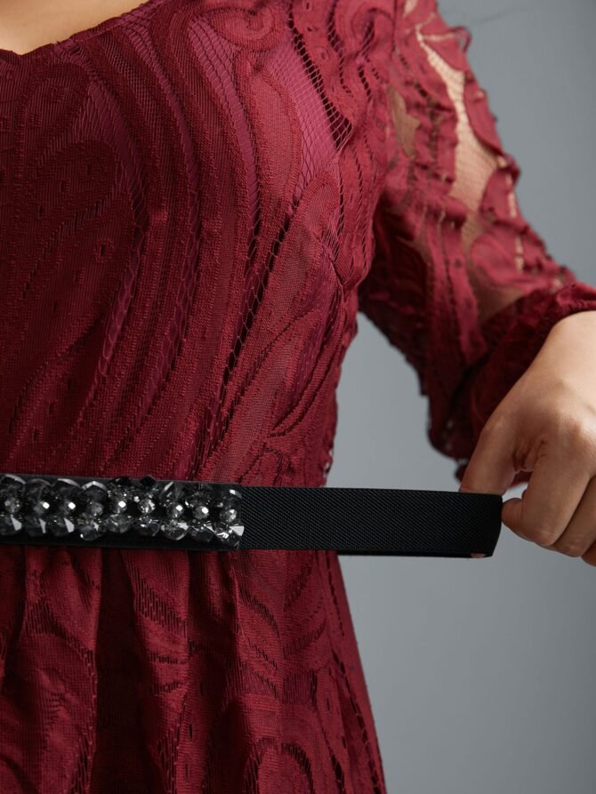 Solid Cubic Zirconia Belt - Image 5