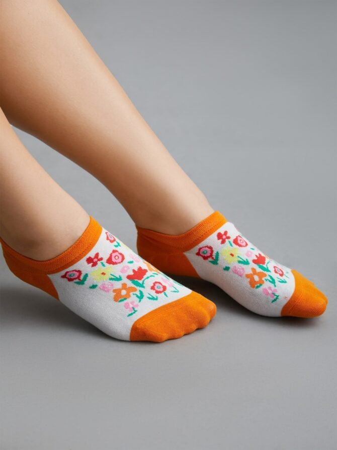 Print Color Contrast Socks - Image 8