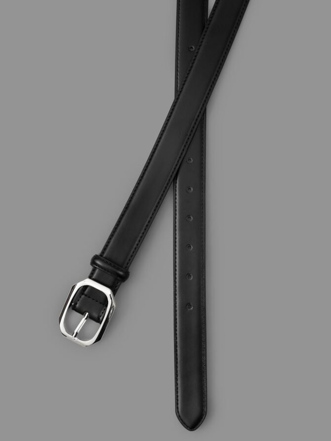 Solid Square Buckle Belt - Image 6
