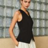 Backless Split Button Vest - Image 2