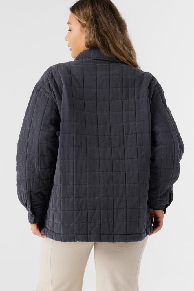 OVERSIZED FIT SNAP FRONT JACKET - Image 8