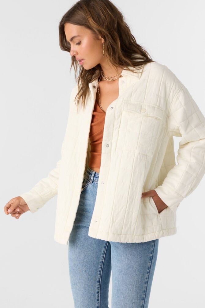 OVERSIZED FIT SNAP FRONT JACKET - Image 8