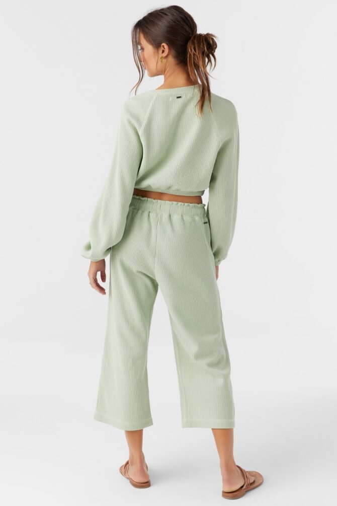 WAFFLE KNIT PANTS - Image 7