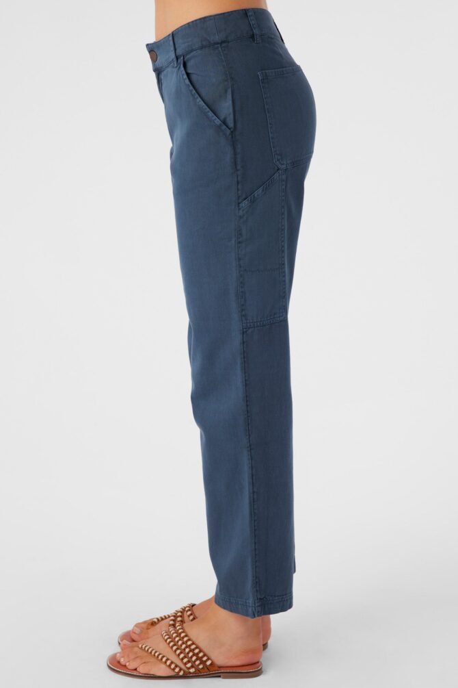COTTON TWILL UTILITY PANTS - Image 5