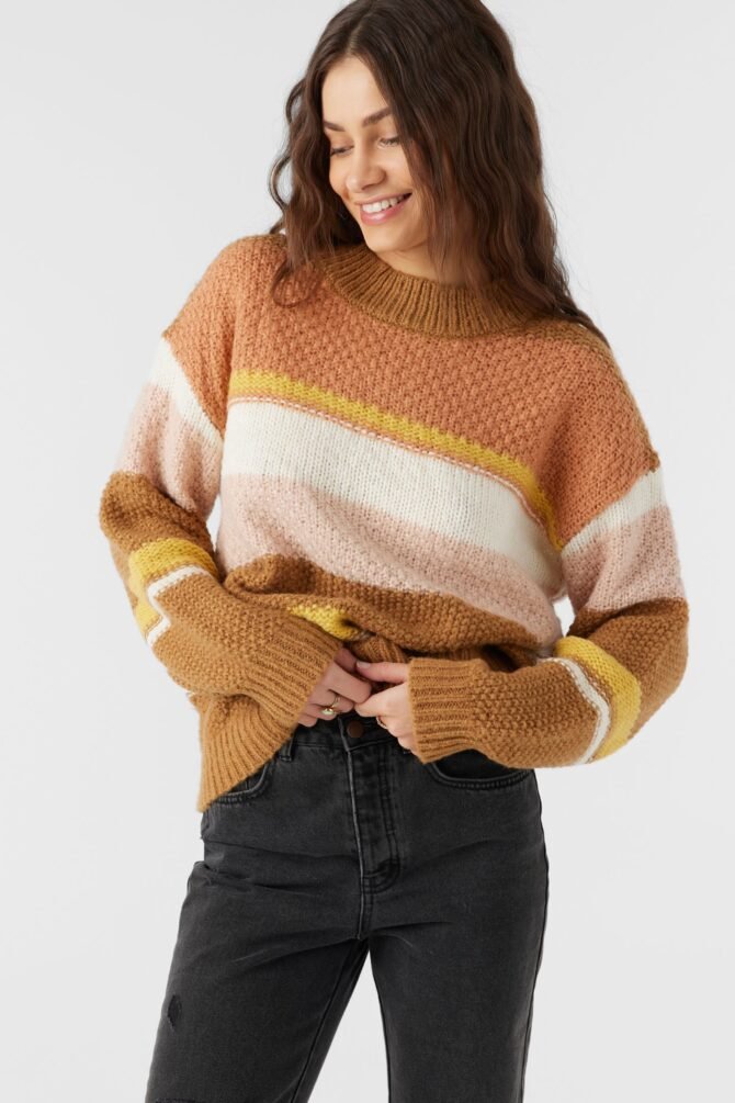 MOCKNECK OVERSIZED SWEATER - Image 5