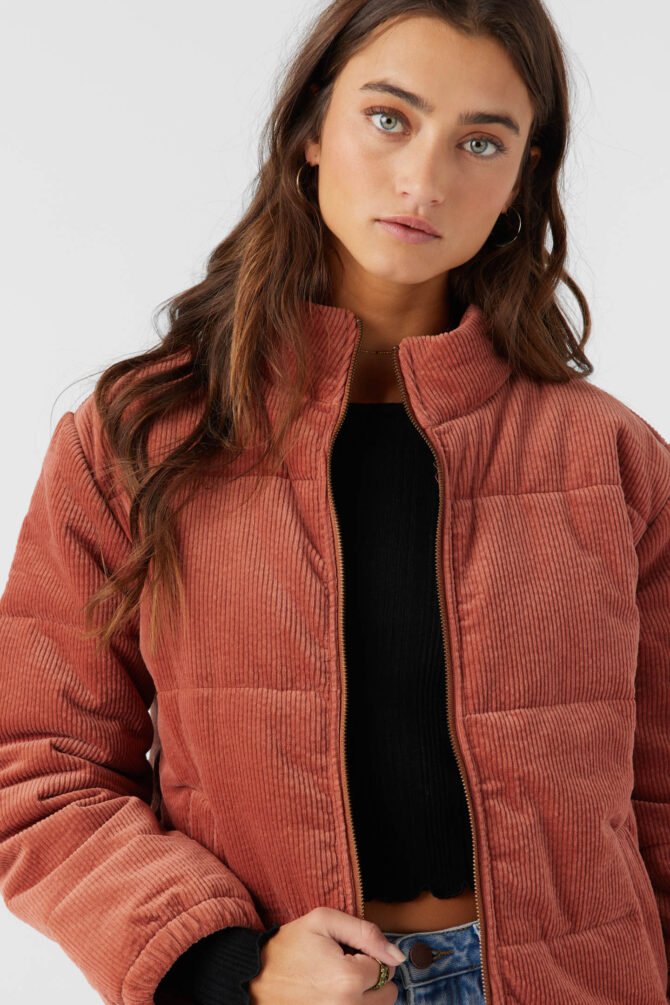 CORDUROY QUILTED ZIP JACKET - Image 5