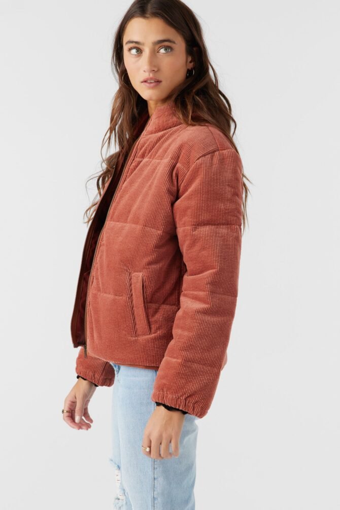 CORDUROY QUILTED ZIP JACKET - Image 6