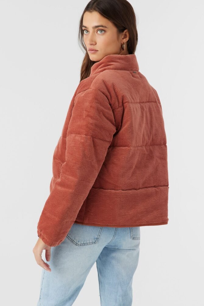 CORDUROY QUILTED ZIP JACKET - Image 3