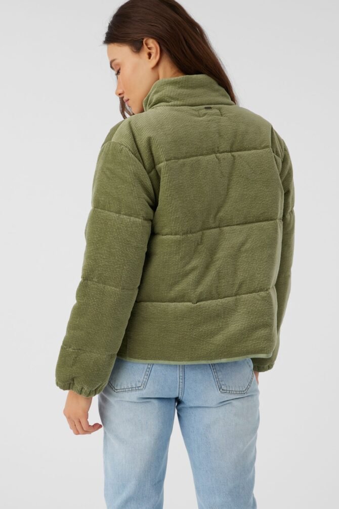 CORDUROY QUILTED ZIP JACKET - Image 4