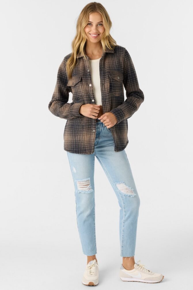 HIGH PILE OVERSHIRT JACKET - Image 3