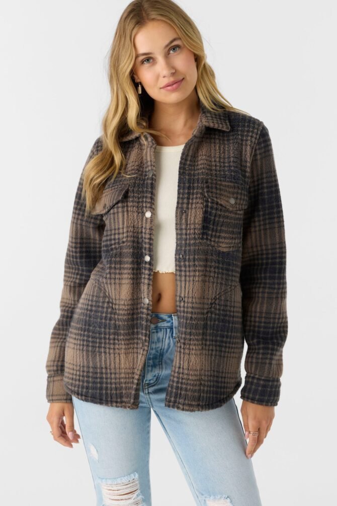 HIGH PILE OVERSHIRT JACKET - Image 5