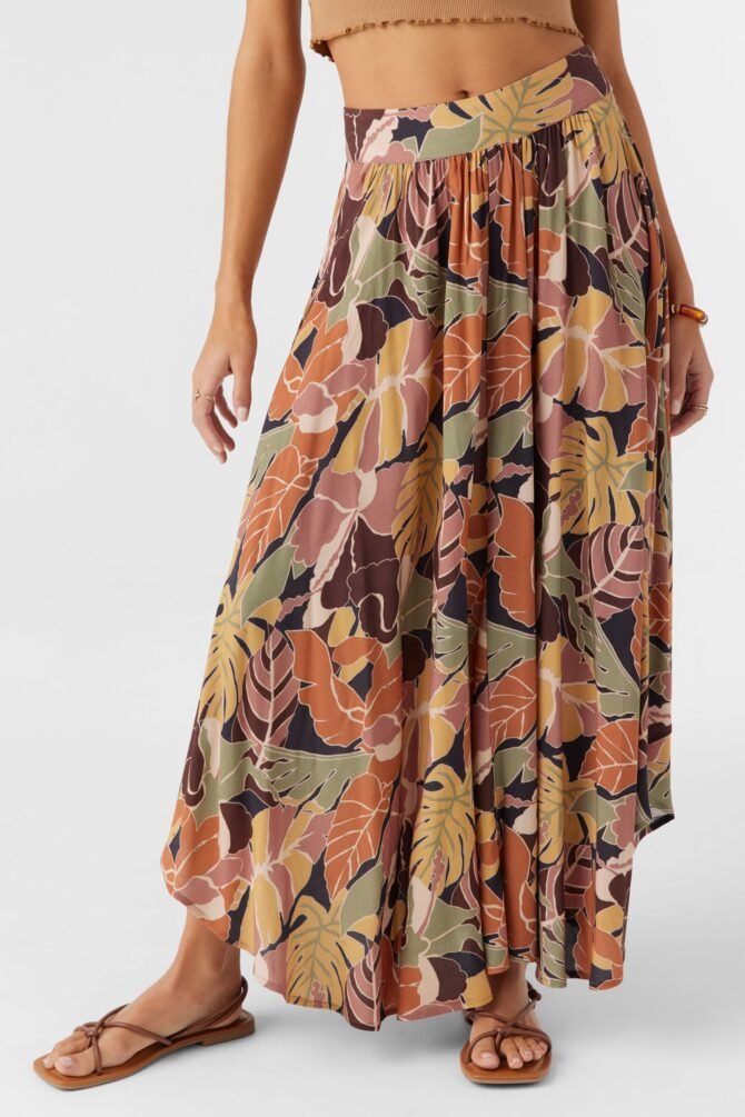 SIREN ABSTRACT MAXI SKIRT - Image 5