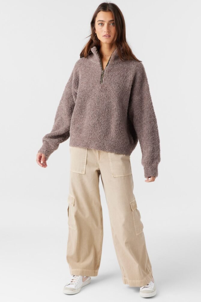 MOCKNECK HALF-ZIP SWEATER - Image 5