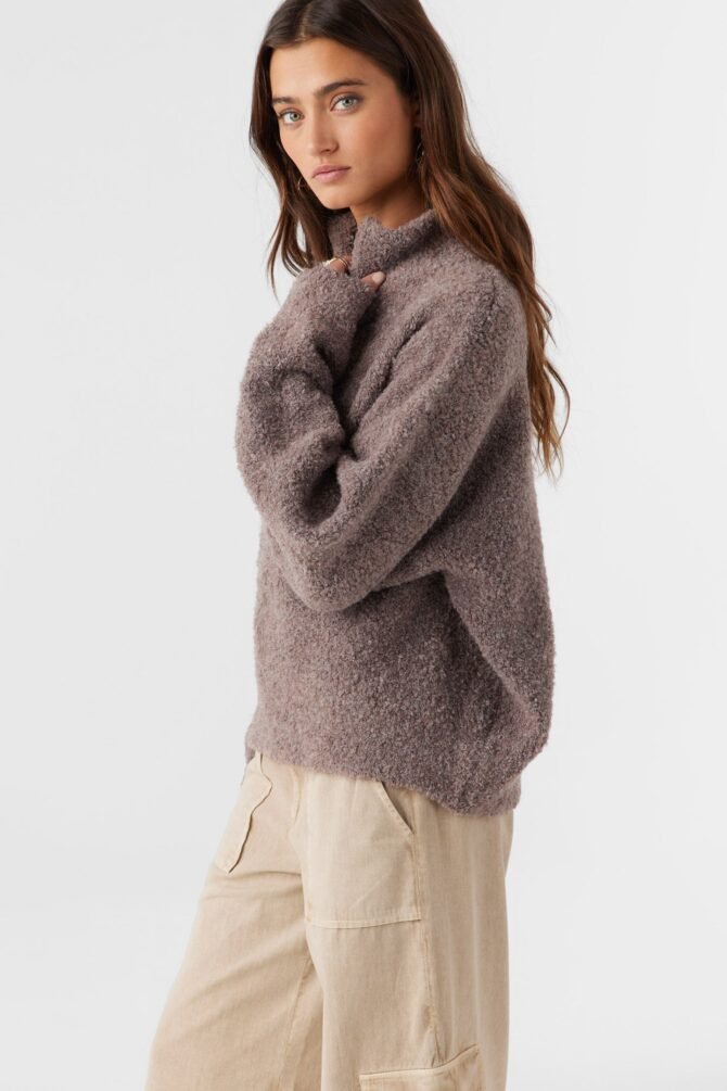 MOCKNECK HALF-ZIP SWEATER - Image 8