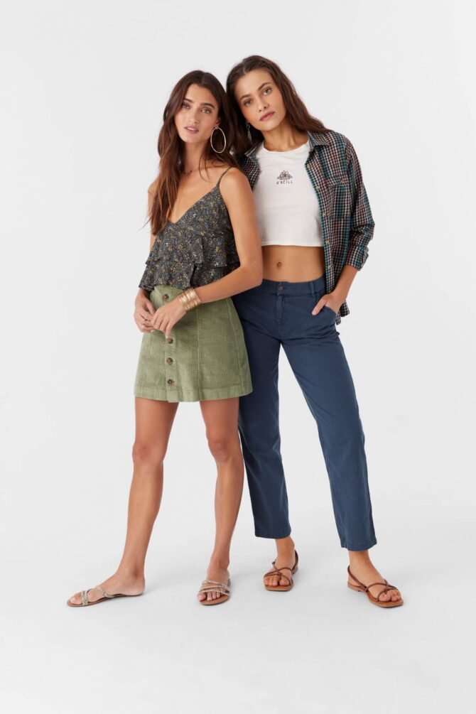 COTTON TWILL UTILITY PANTS - Image 3
