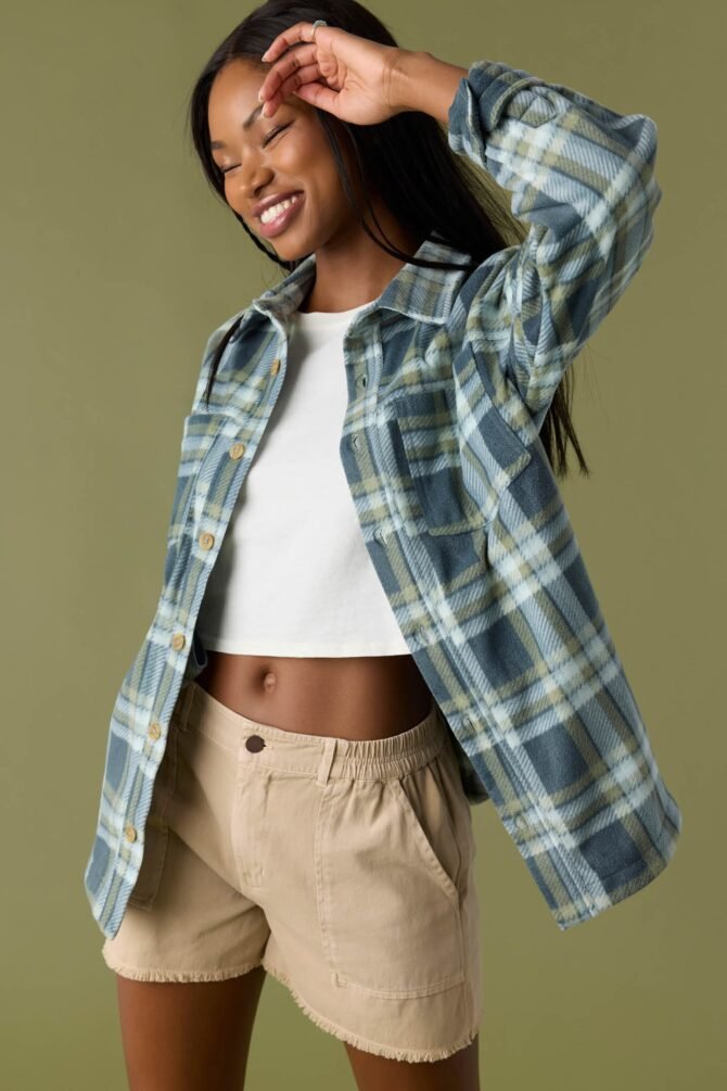 SUPERFLEECE OVERSIZED FIT SHACKET
