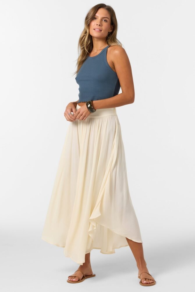 SOLID MAXI SKIRT - Image 8