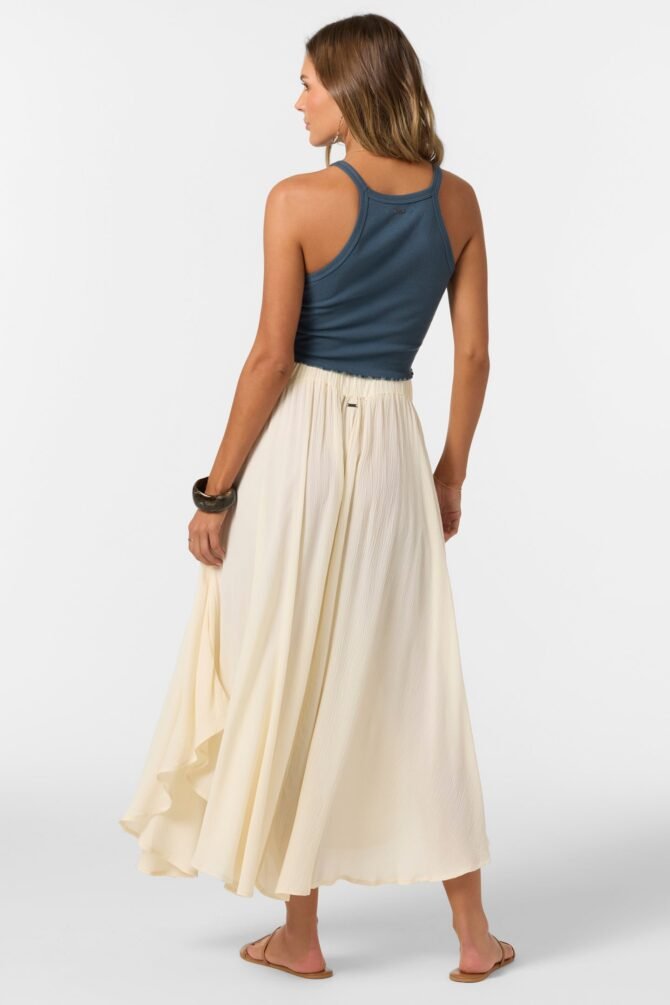 SOLID MAXI SKIRT - Image 7