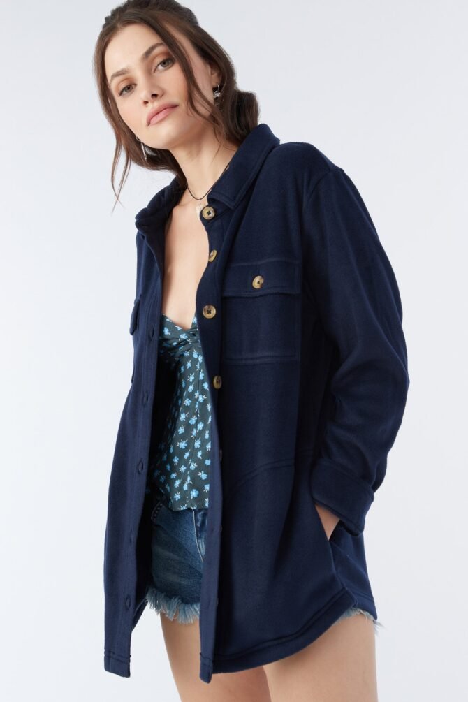 OVERSIZED SUPERFLEECE SHACKET - Image 8