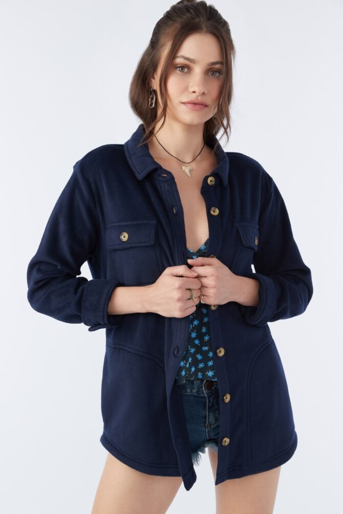 OVERSIZED SUPERFLEECE SHACKET