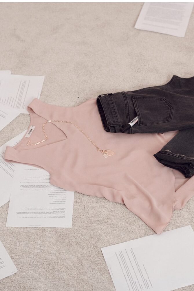Top in Pale Pink - Image 10